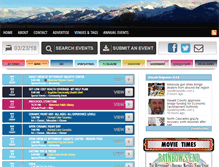 Tablet Screenshot of bitterrootevents.net